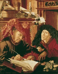 Zwei Steuereintreiber, c.1540